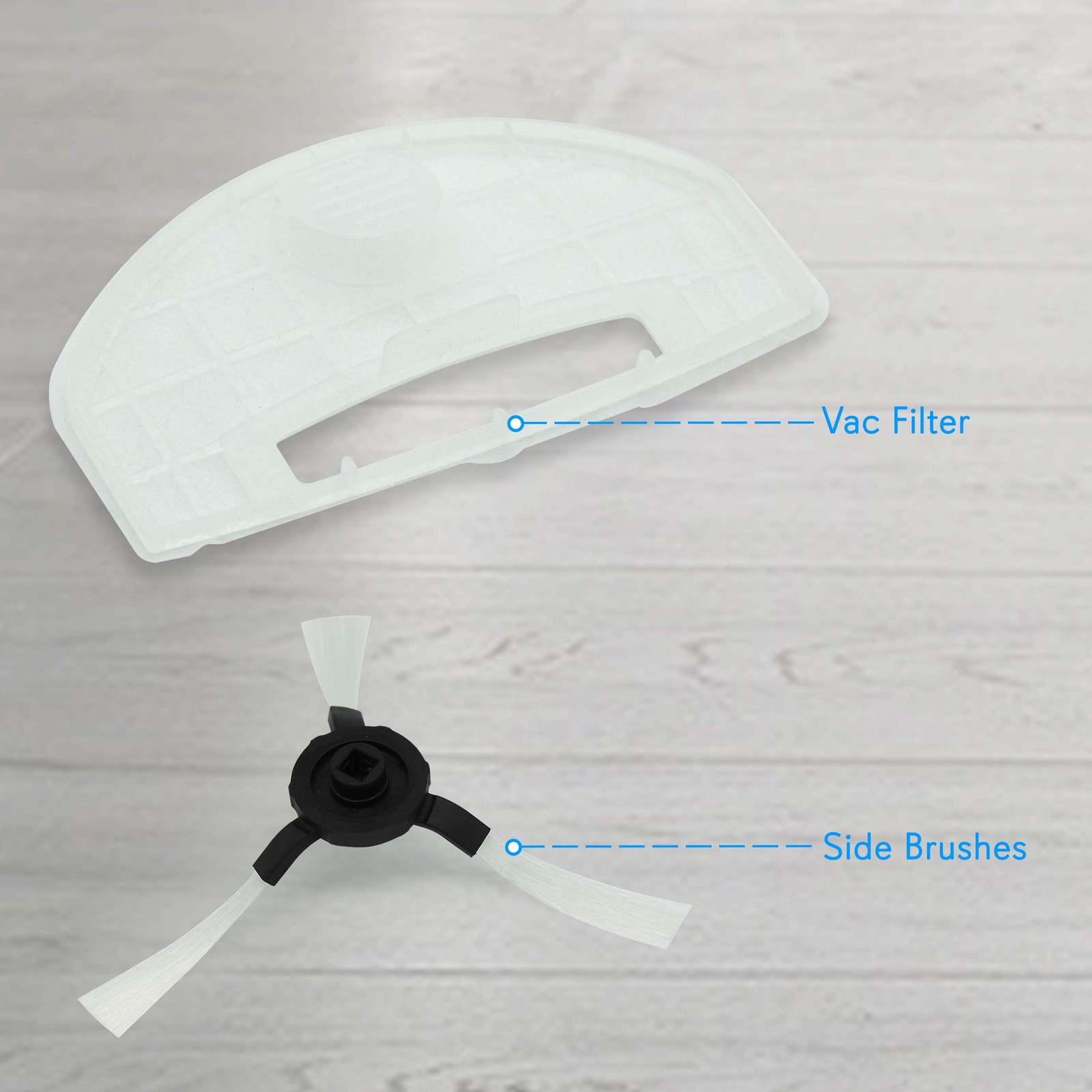 Serenelife Pure Clean For – 4 Rotating Side Brushes And 2 –