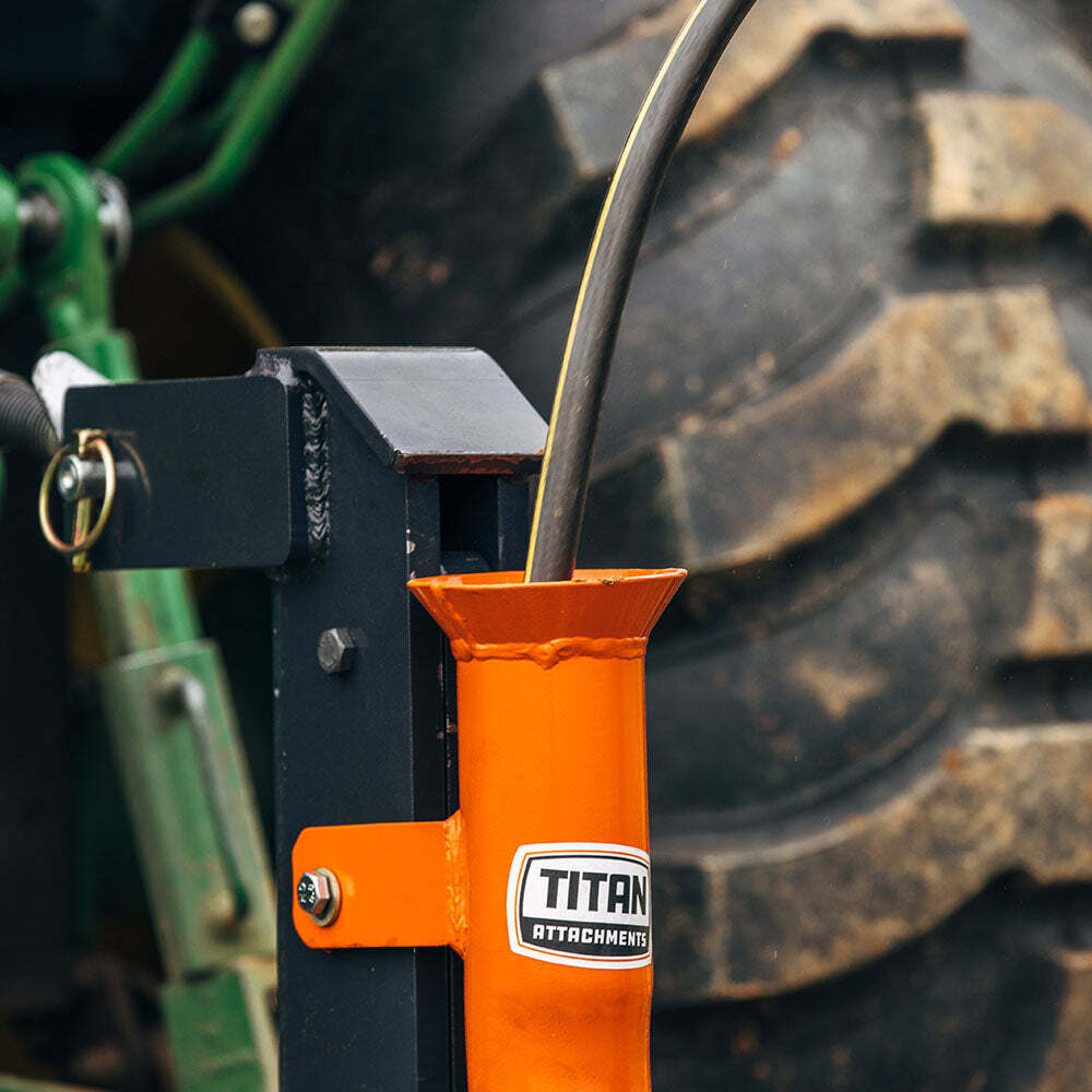 Titan Attachments Pipe Layer Attachment, Pipe Layer for Single Tine Subsoiler