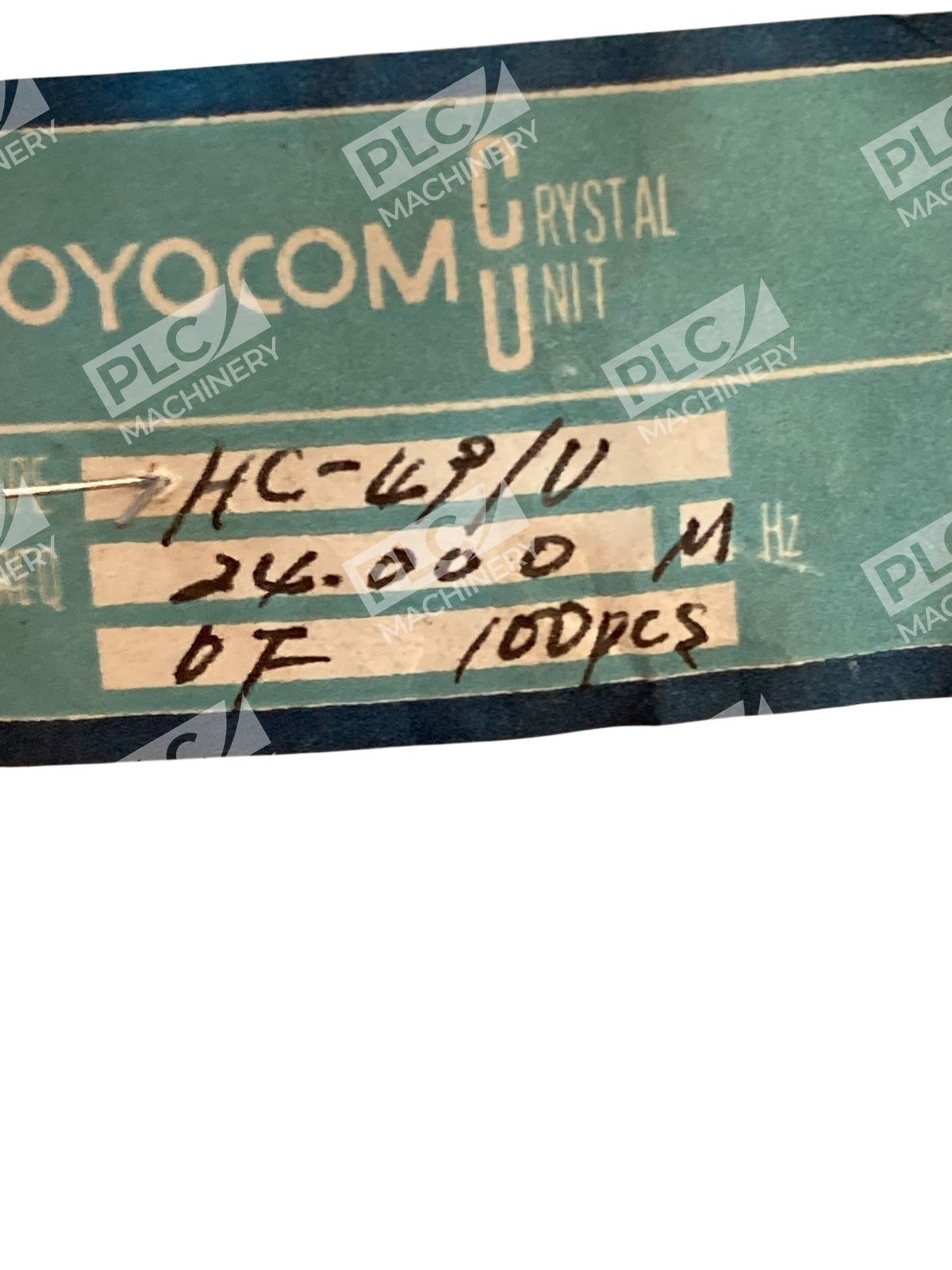 TOYOCOM HC-49/U Quartz Crystal Oscillator Through-Hole 24.000MHz