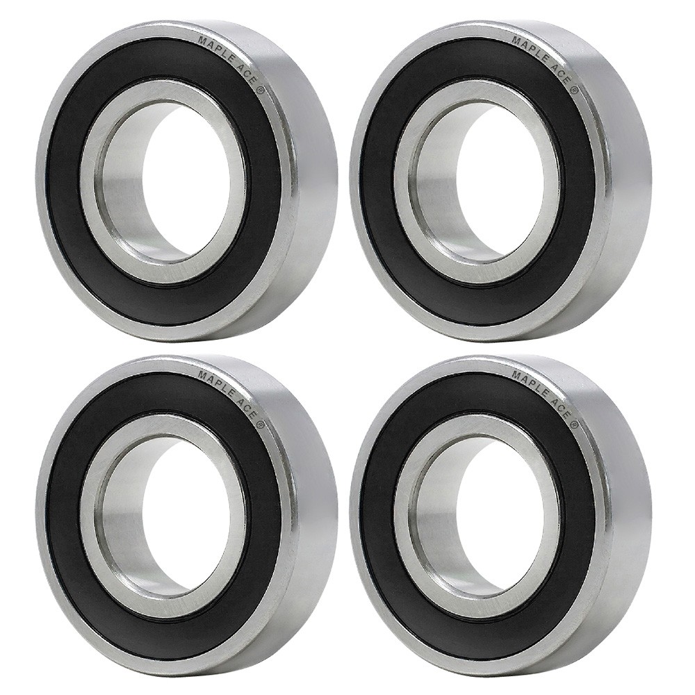 6200-2RS Ball Bearing 10x30x9mm 6200 2RS Rubber Sealed Supreme (PCs 4)