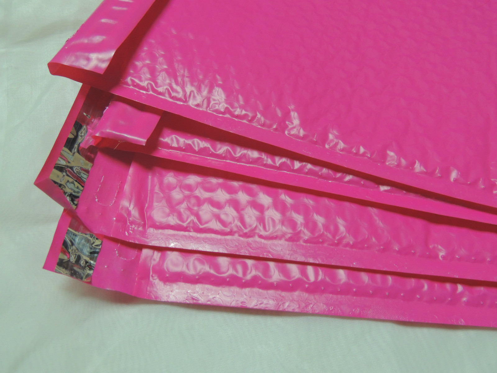 30 Hot Pink and Teal 10.5 X 15.25 Poly Bubble Mailers, Shipping Padded Mailer #5