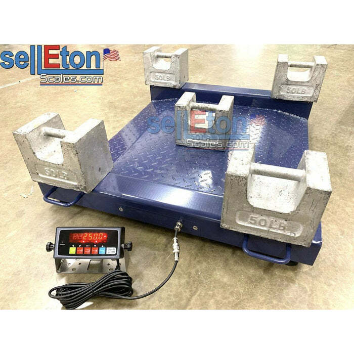 SellEton SL-917 38 x 33 Portable Drum Scale