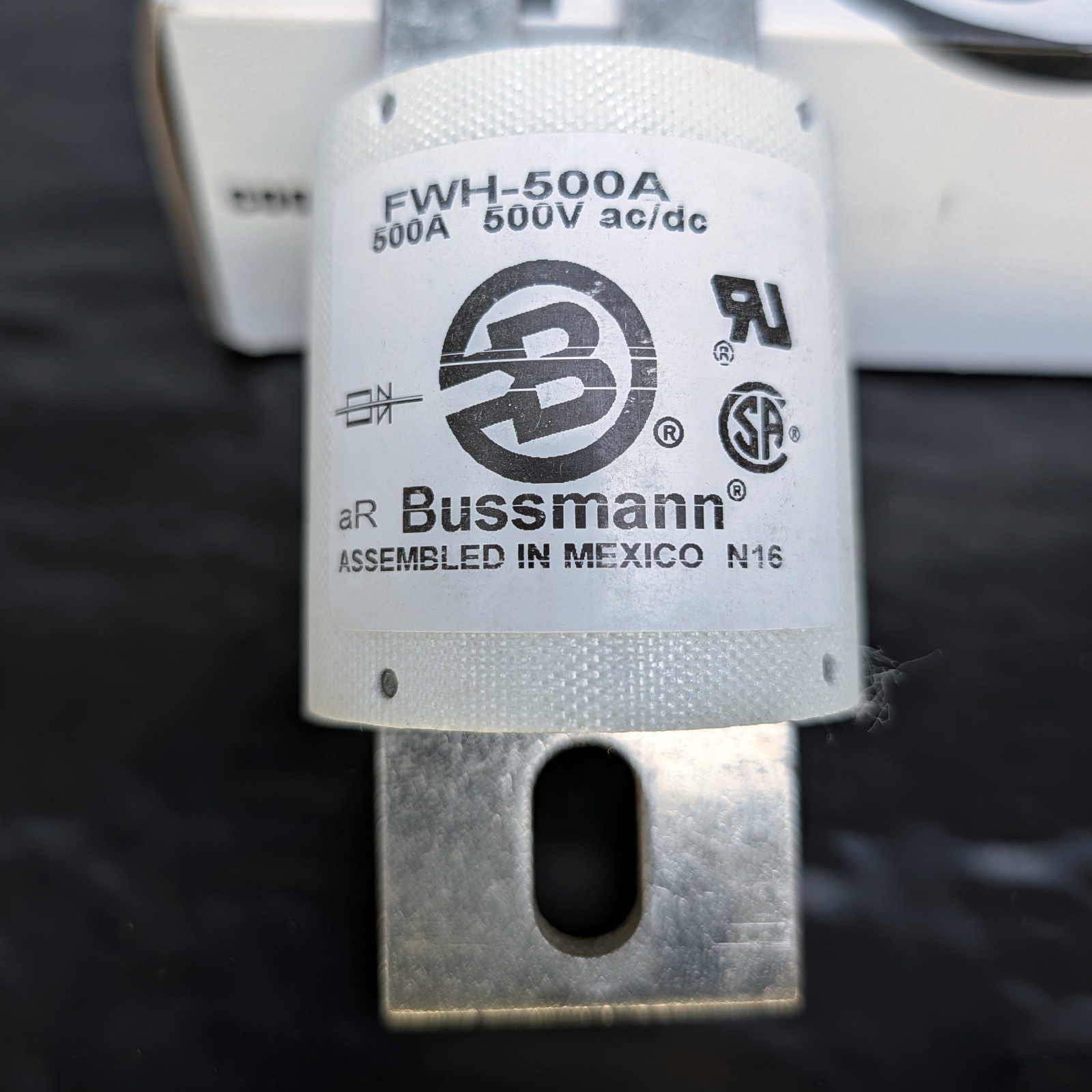 Cooper Bussmann FWH-500A Semiconductor Fuse 500A 500V AC/DC aR ⚡
