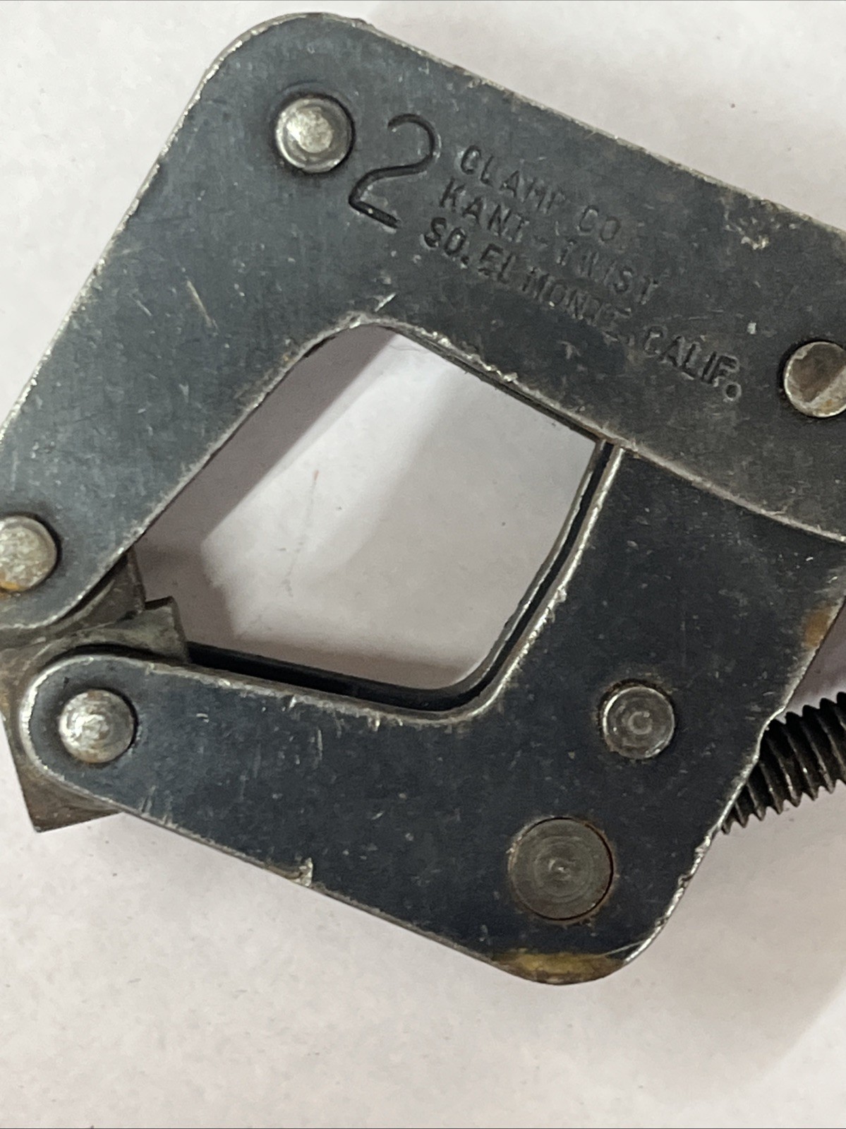 VTG Kant-Twist 2″ Clamp-Machinist-Welder Made in USA BIN FREE SHIPPING