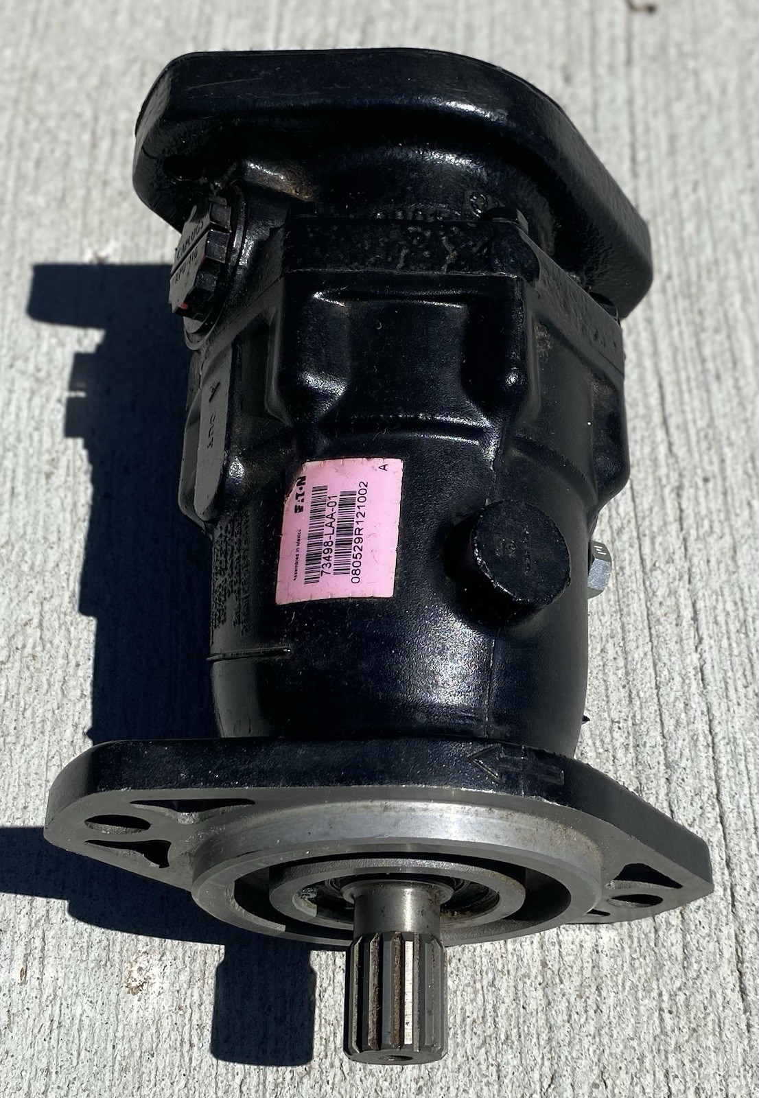 Eaton Alamo Rear Hydraulic Pump Assembly 001840 Fixed Piston 2.77 CID