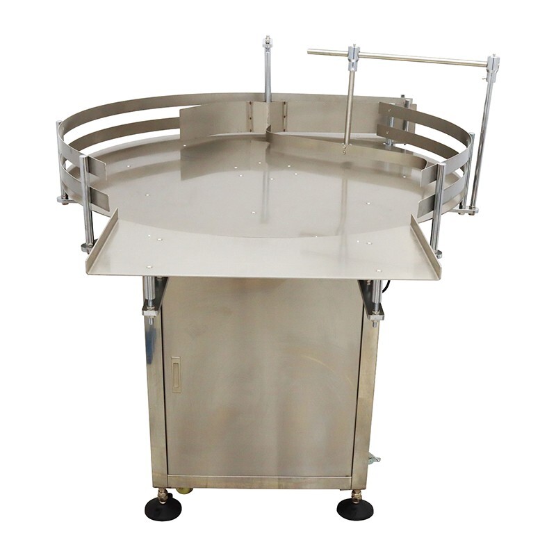 39.37″/100cm Bottle Accumulation Table Assembly Line Bottle Collecting Machine