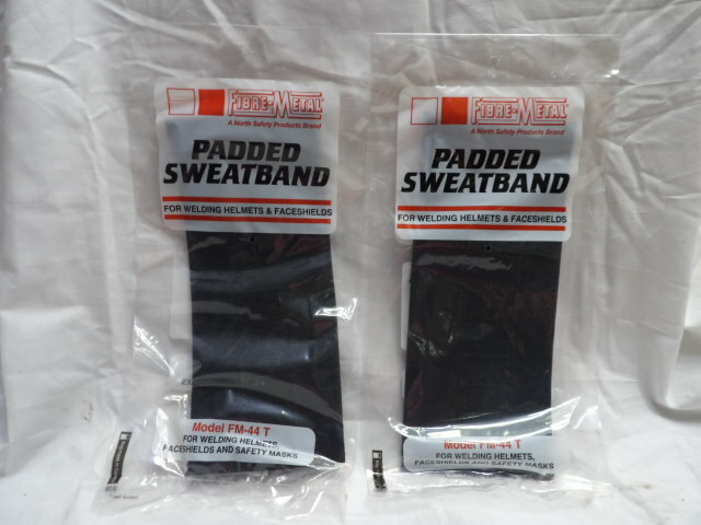 Fibre-Metal Padded Sweatbands Terrycloth For Hard Hats FM-44 T (Qty of 2)