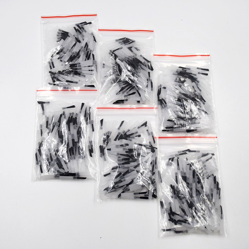100 Pcs/Bag Dental Composite Long Brush Bonding Etching Disposable Applicator