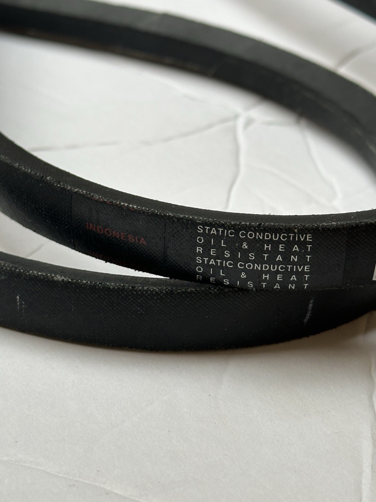 Lot of 2 B59 1A108G Industrial V-Belts Drive Belts Made in Indonesia