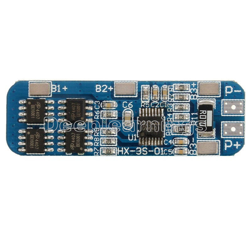 3S 12V 18650 10A BMS Charger Li-ion Lithium Battery Protection Board