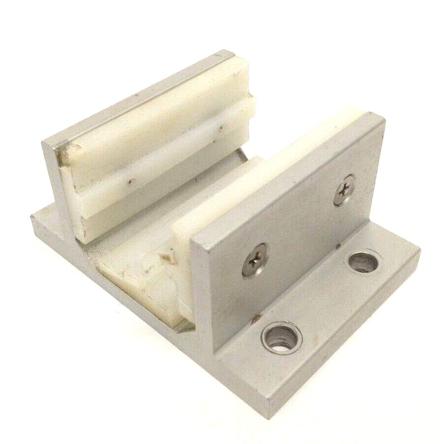 80/20 6825 3-Slot Mount Double Flange Aluminum Linear Bearing DAMAGED PLASTIC