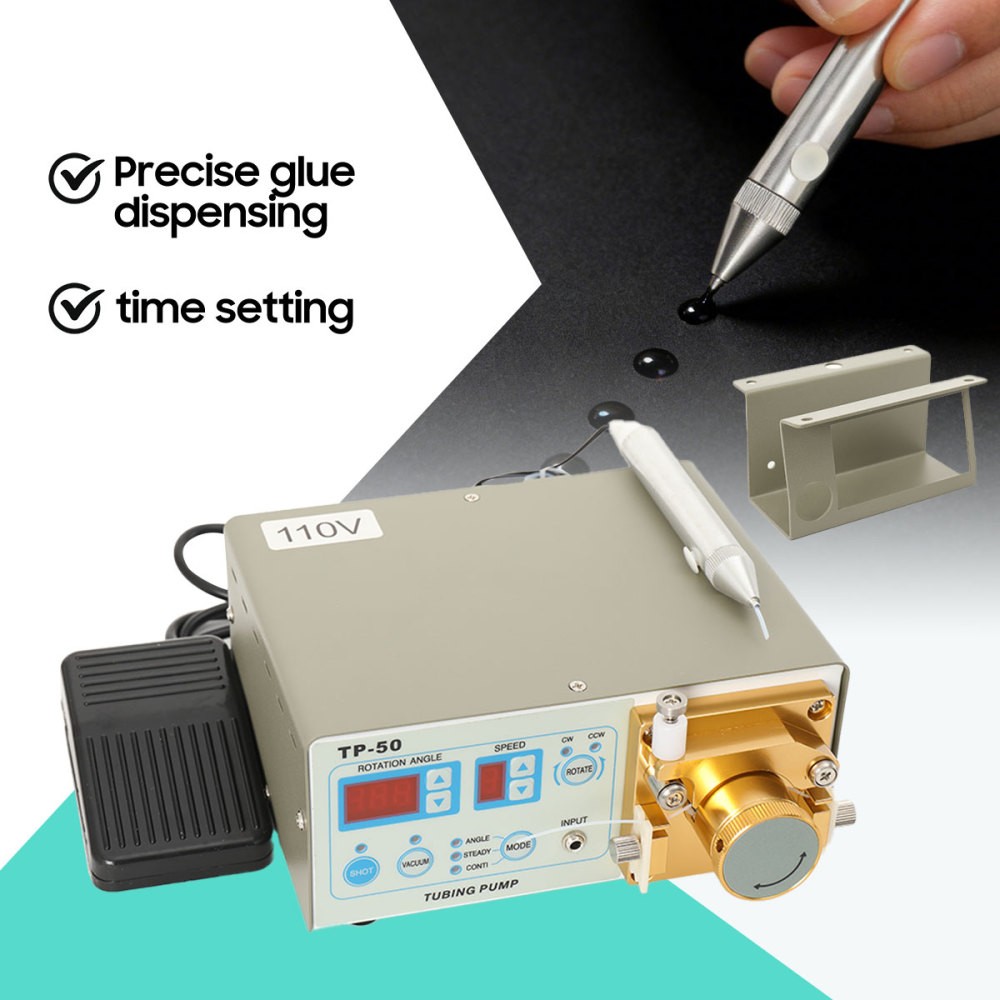 Peristaltic Dispenser Fast Drying Liquid Adhesive Dispenser TP-50110V US Plug in