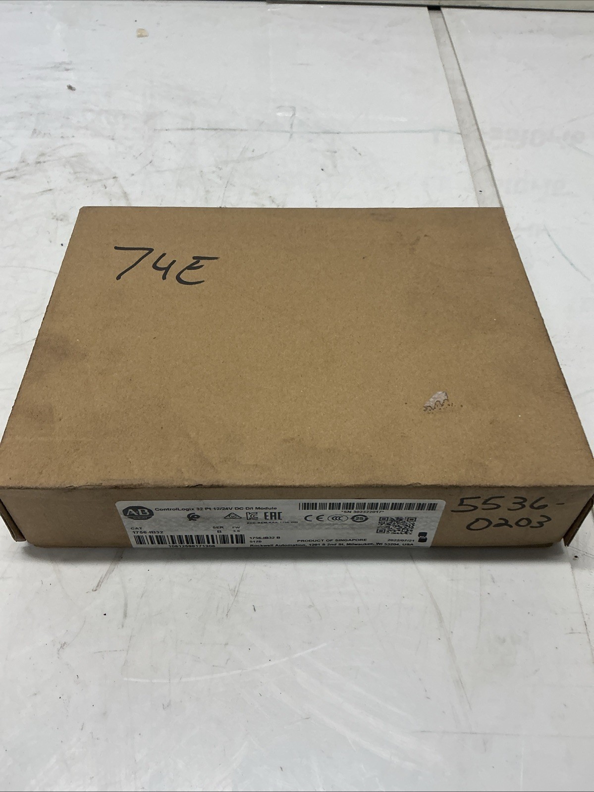 Allen-Bradley 1756-IB32 Ser B ControlLogix DC Input Module Y-869