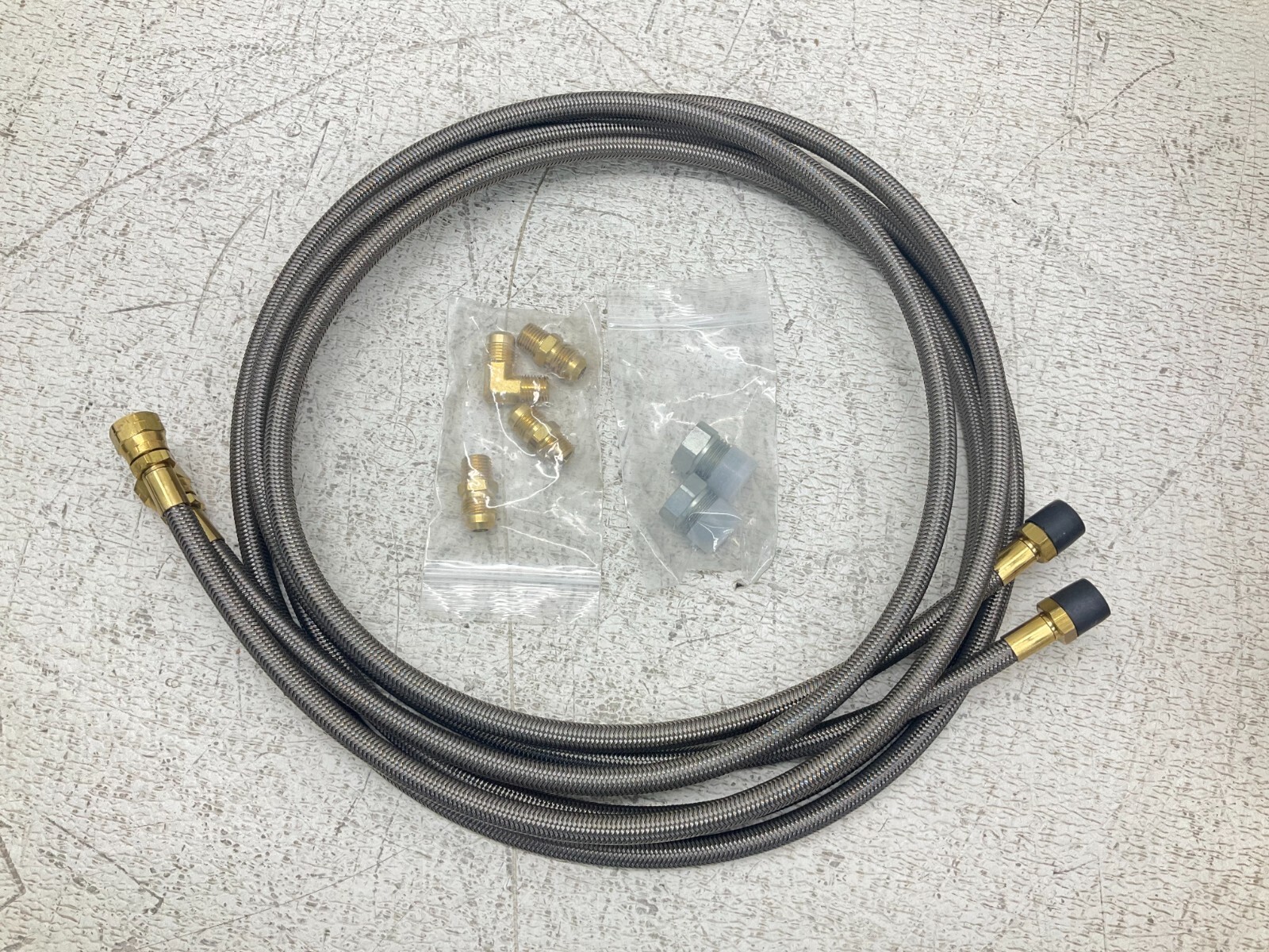 Textron GSE 994045-637K-8FT Stainless / Teflon Hose Kit 6FSX-8FT New (TSC)