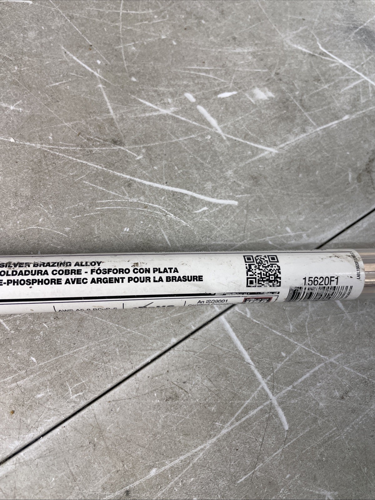 Harris Stay Silv 15 15% .050″ X 1/8″ Silver Brazing Alloy Rods (Lot of 26 Rods)