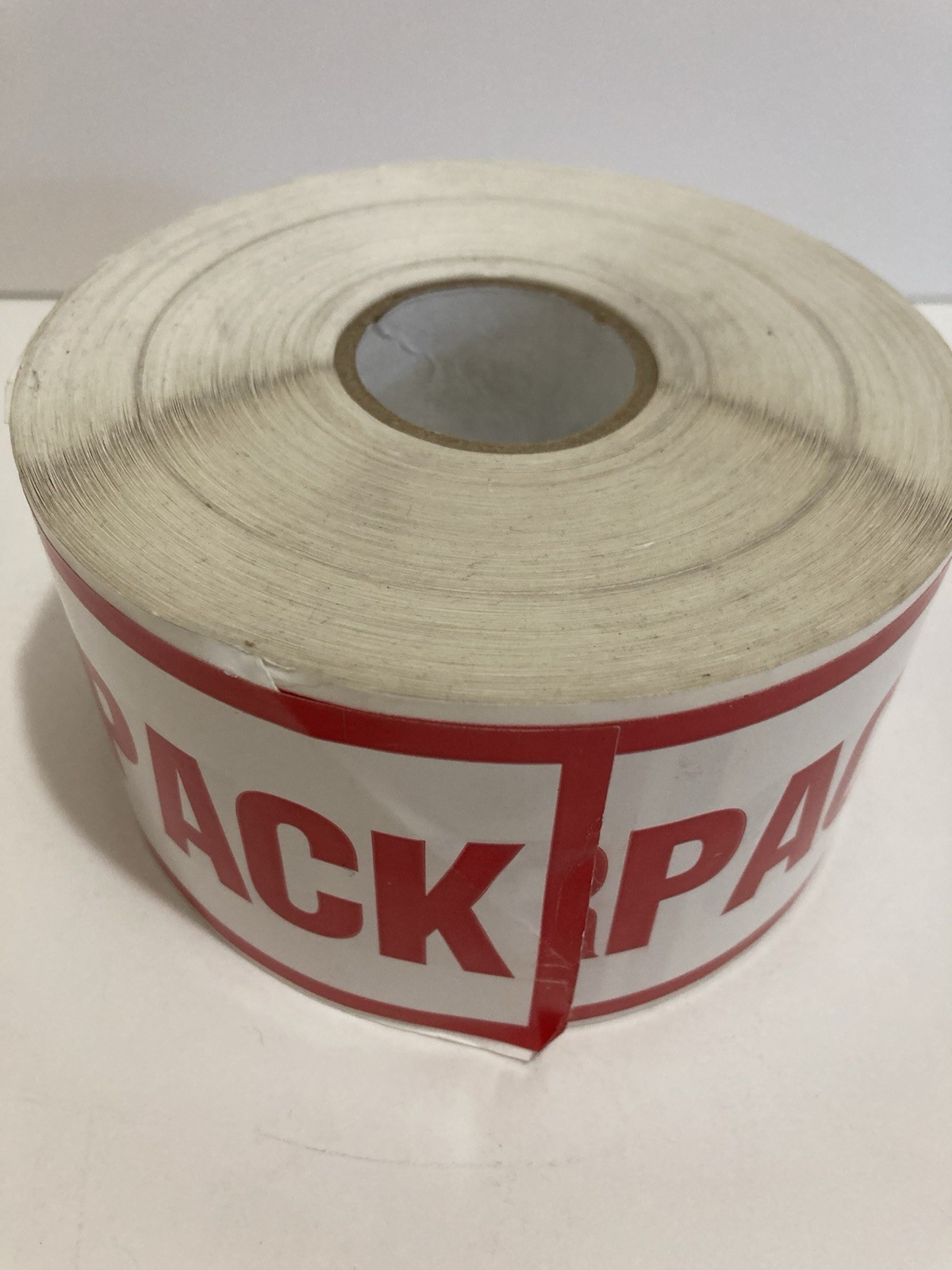 Roll of 500 OVERPACK Labels 2.5″ x 6″