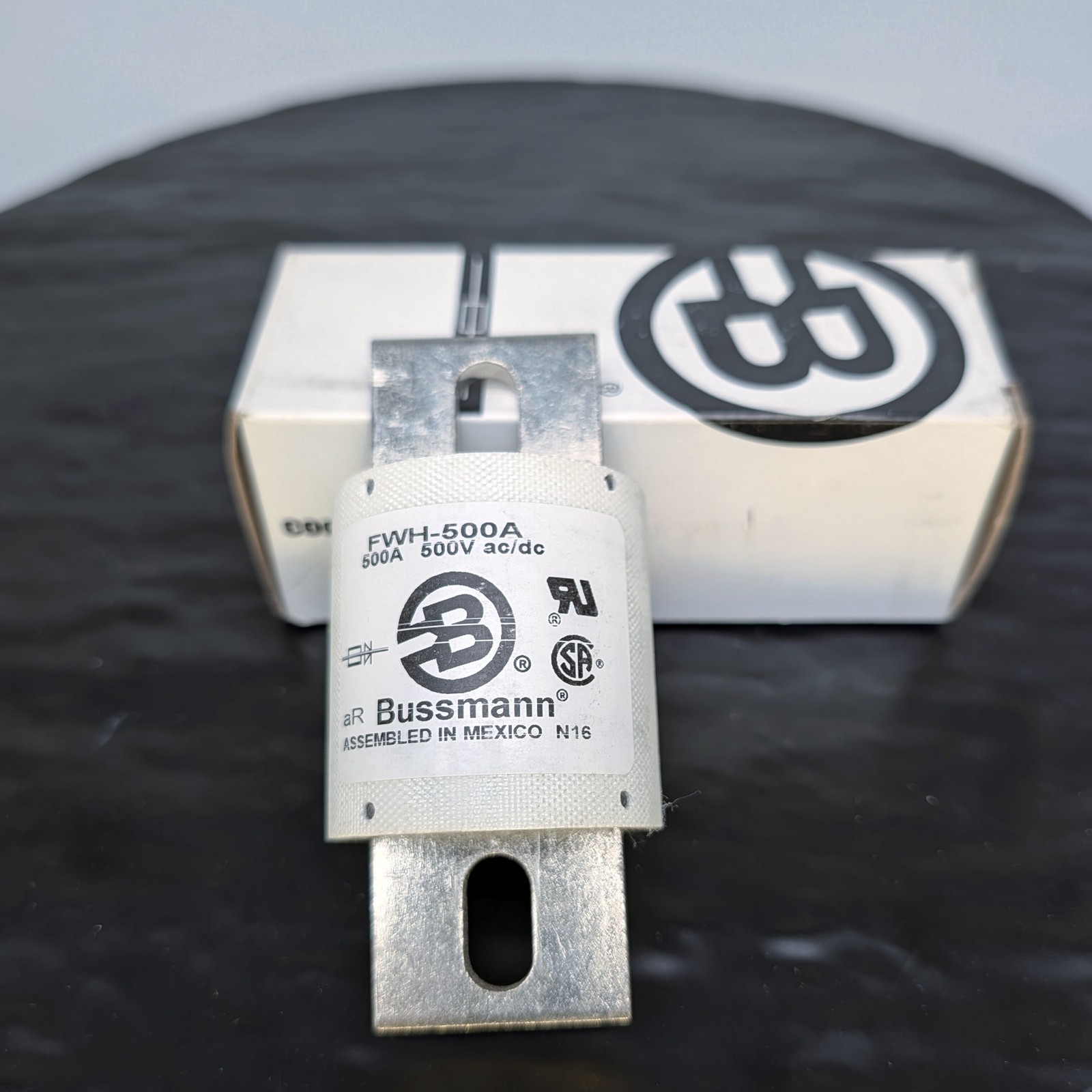 Cooper Bussmann FWH-500A Semiconductor Fuse 500A 500V AC/DC aR ⚡