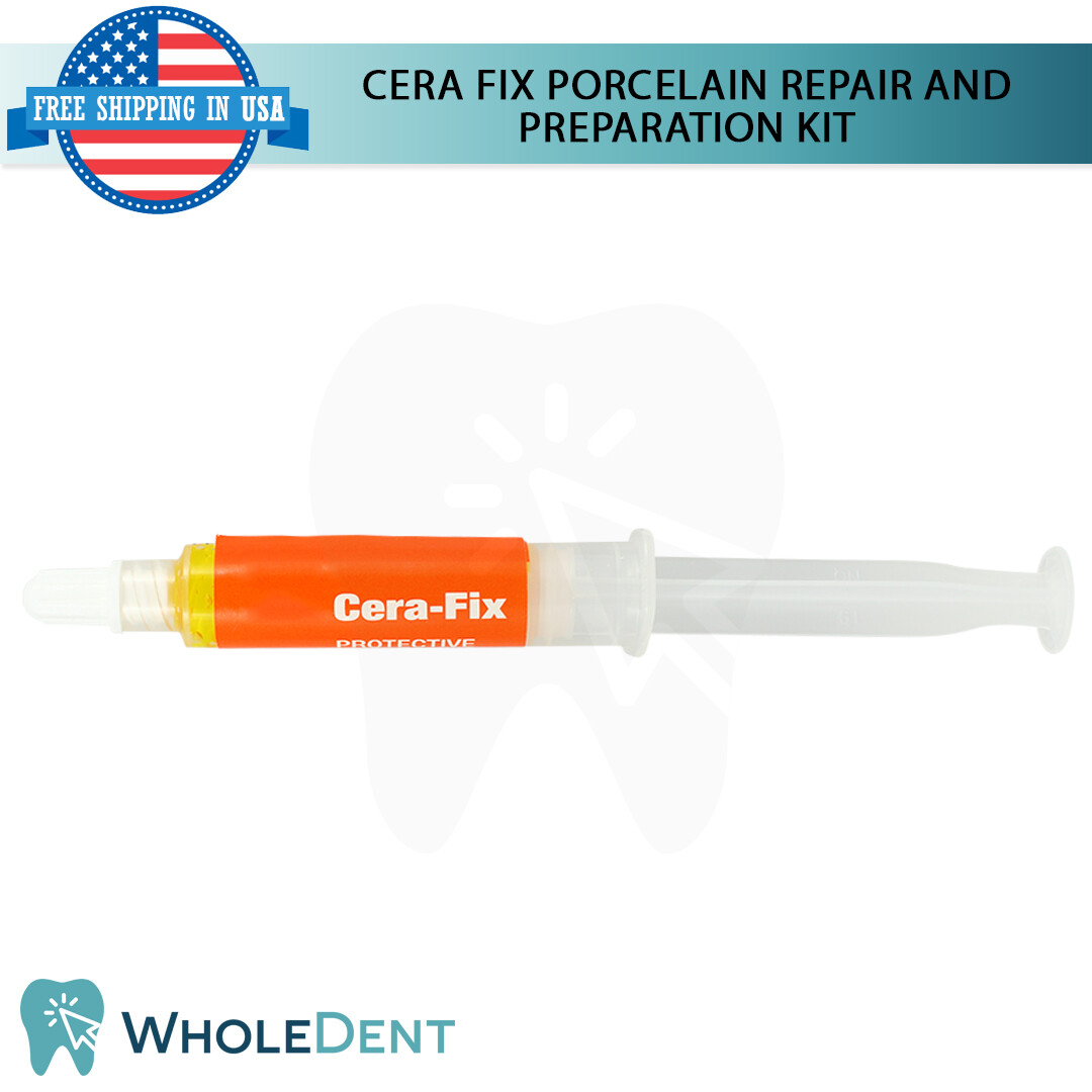 Cera-Fix Porcelain Repair And Preparation Kit Dental Material Etching Gel