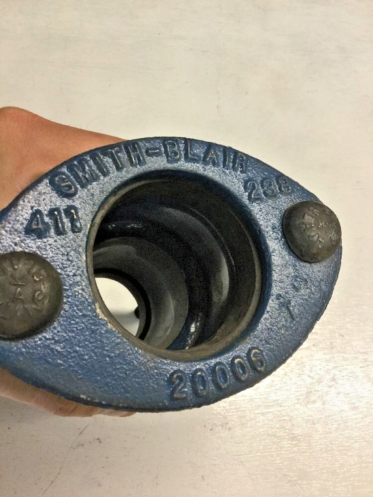 Smith Blair 411 2″ X 1-1/2″ Steel Transition Coupling (1.90 X 2.38) 5″ Long