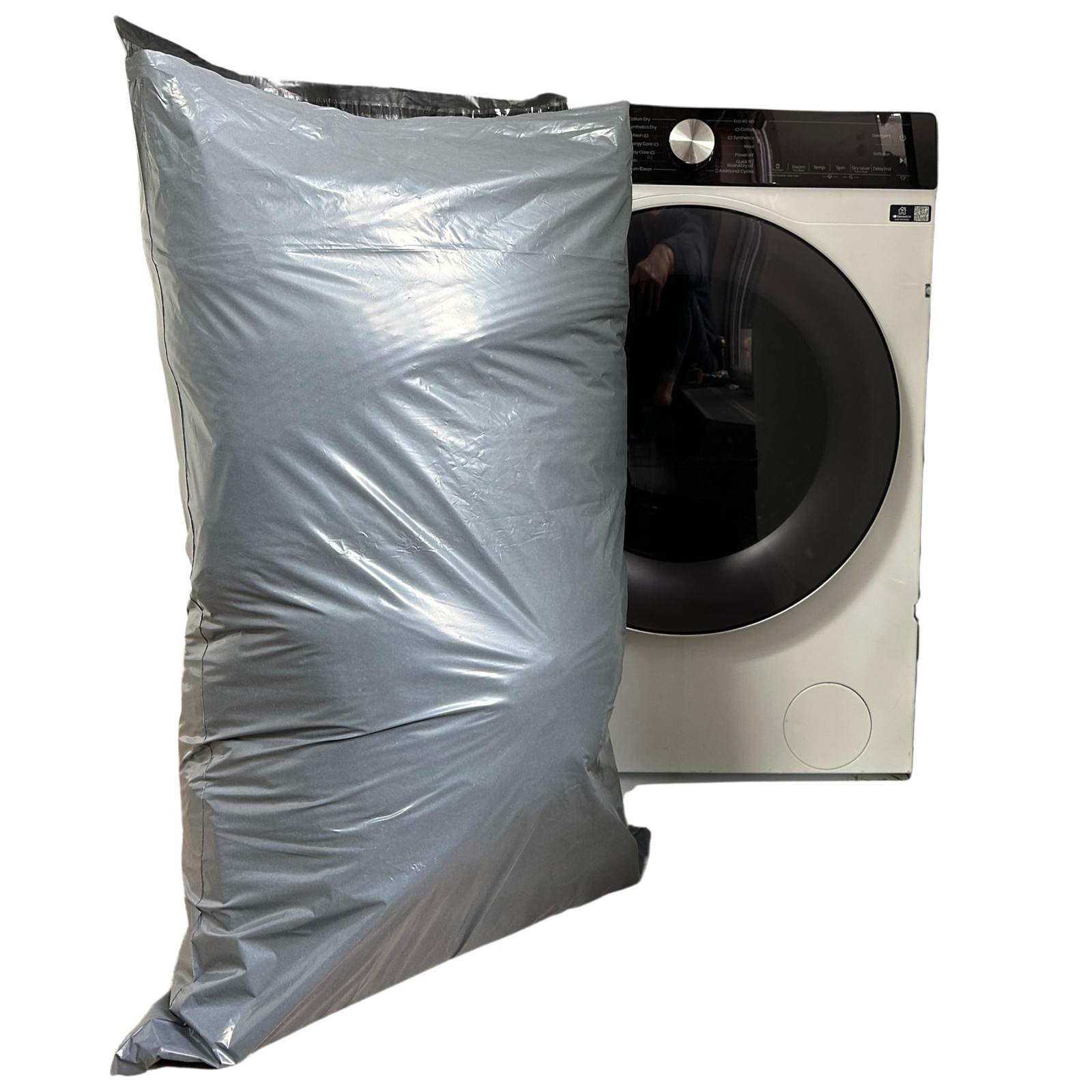 Large Shipping Bags | 24 x 36| Jumbo Poly Mailers for 24×36 – 5 Bags, Grey