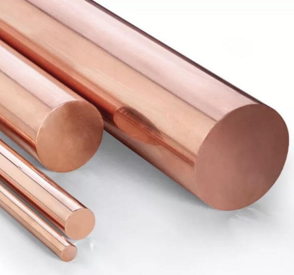 US Stock 16mm Dia. 9.85″ Long 99.9% Pure Copper T2 Cu Metal Rods Cylinder
