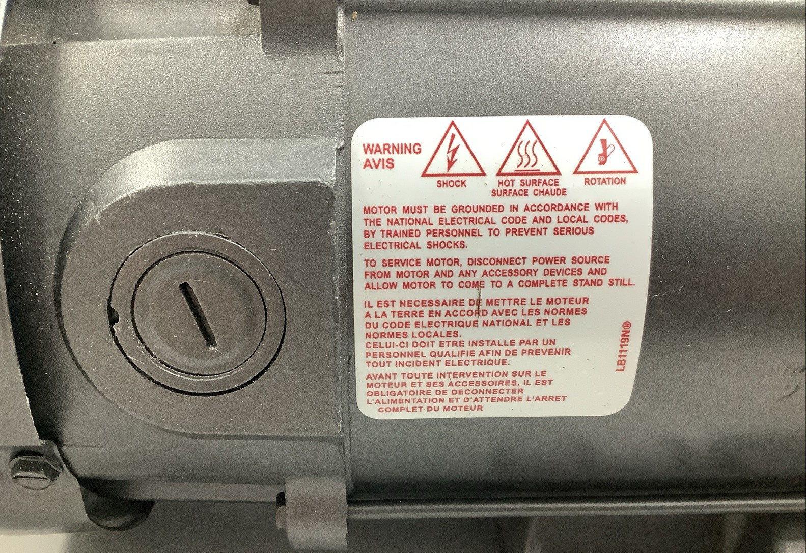 Baldor-Reliance CDP3445 34-5990-3865 Industrial DC Motor 1HP 1750RPM 180V(R103)
