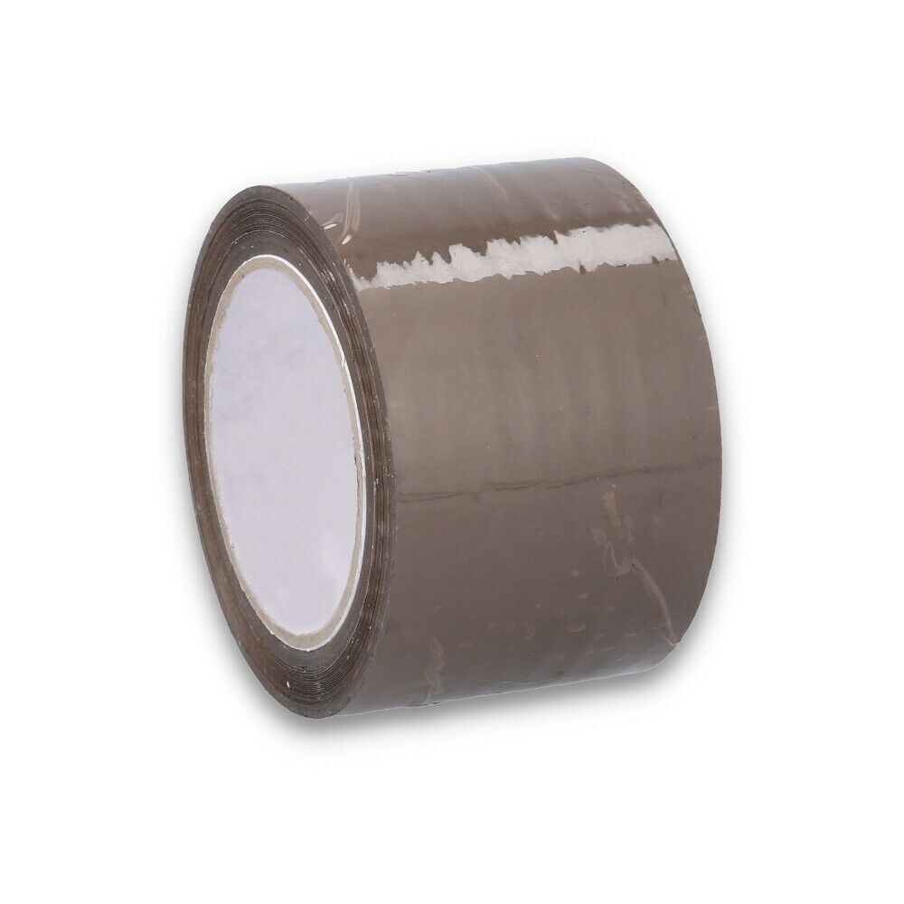 12 RLS Brown Carton Sealing Packing Tape 2″x110 Yards 1.75Mil Tan Packing Tape