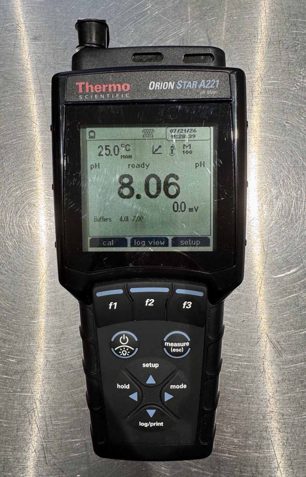 Thermo Scientific™ Orion Star™ A221 Portable pH Meter and ATC pH Probe