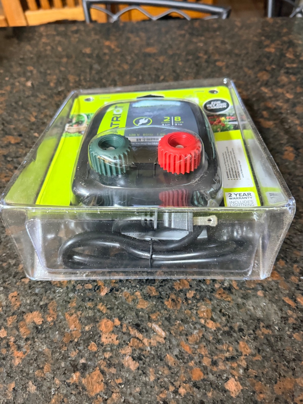 Patriot PE2 Electric Fence Energizer 2 Miles 8 Acres Patriot PE2