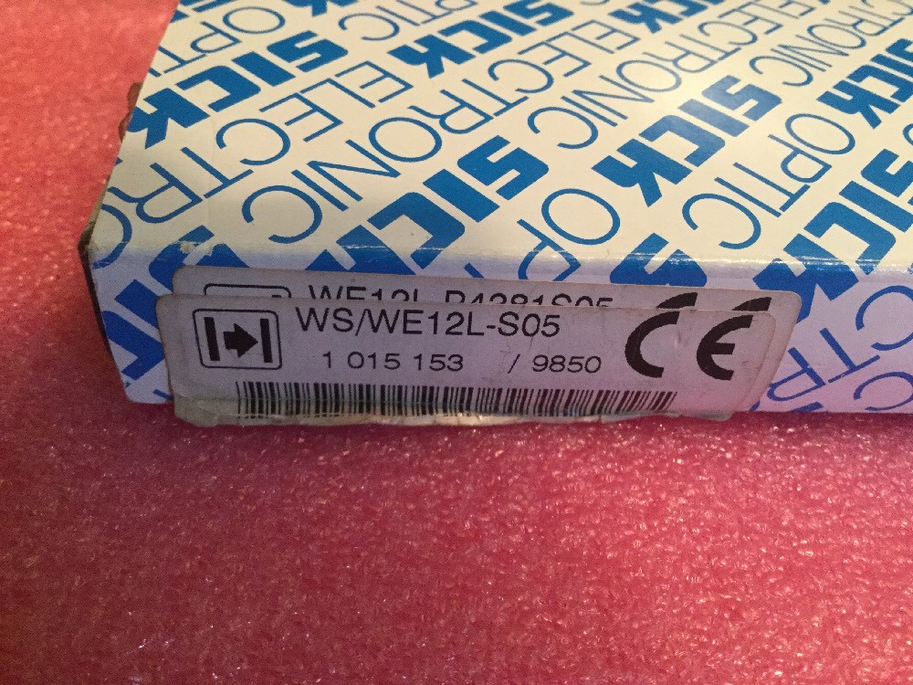 Sick WE12L-P4381S05 Photoelectric Switch 2017874