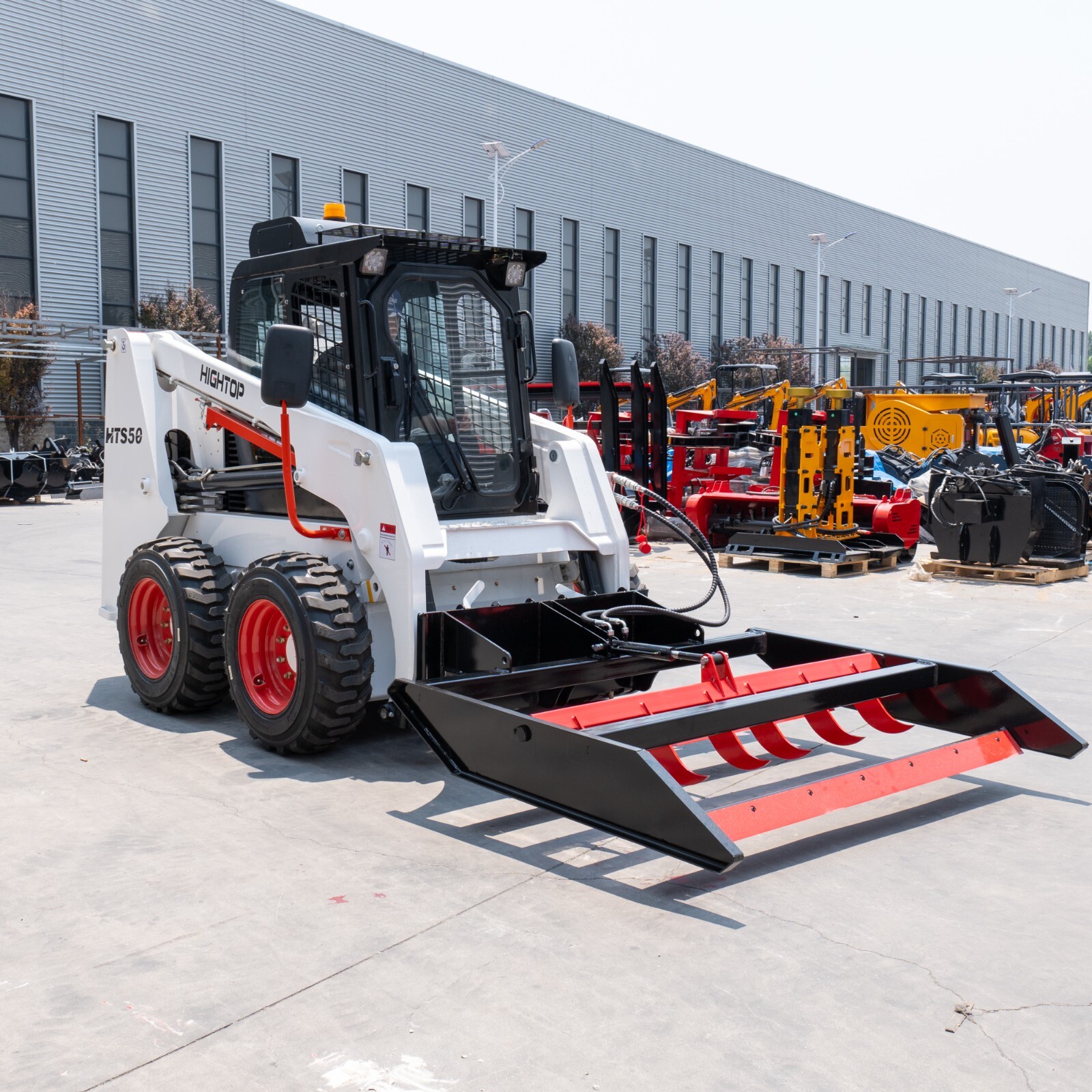 Titan Attachments 72-in Skid Steer Land Planer