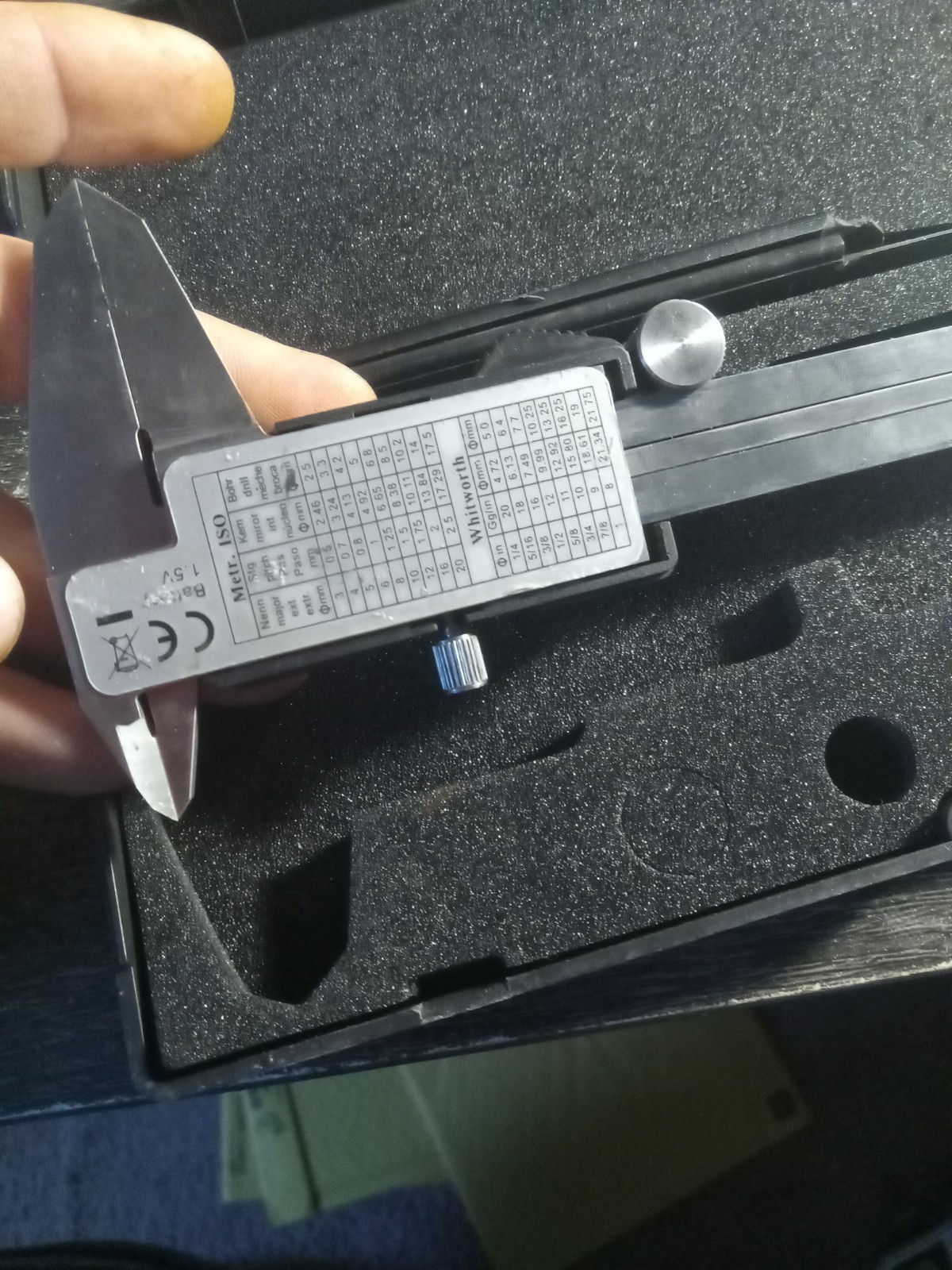 JOHNSON 1889-0600 Stainless Steel Digital Caliper 0 to 6 In.
