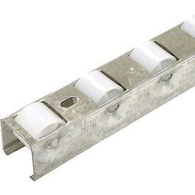 Keneco 48TRACK-C ROLLER TRACK WITH CLIPS 48″L