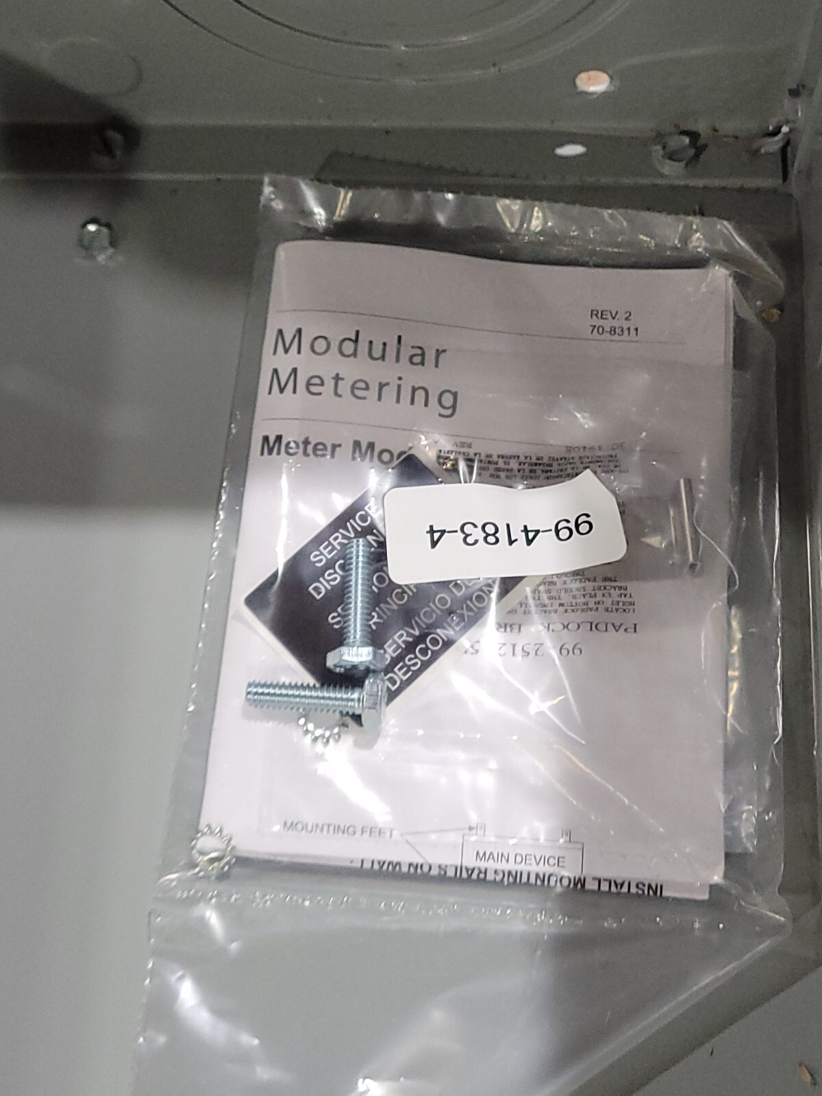 GE General Electric TMP3L4R Meter MOD III Module Metering Main Module 400 Amp 3R