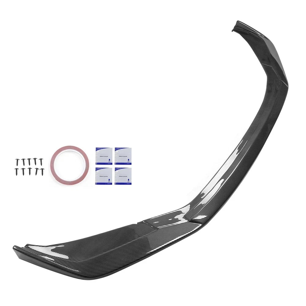 Front Lip Splitter for IS350 IS300 F Sport 2021-2025 Carbon Fiber ABS Air Dam