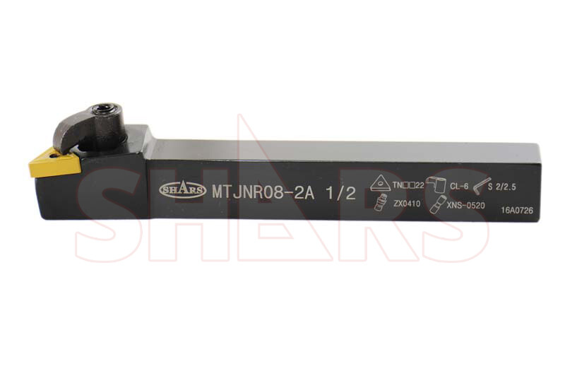 Shars 1/2″ X 4″ RH MTJN Indexable Tri-Lock Turning Tool HOLDER TNMG22_ NEW !]
