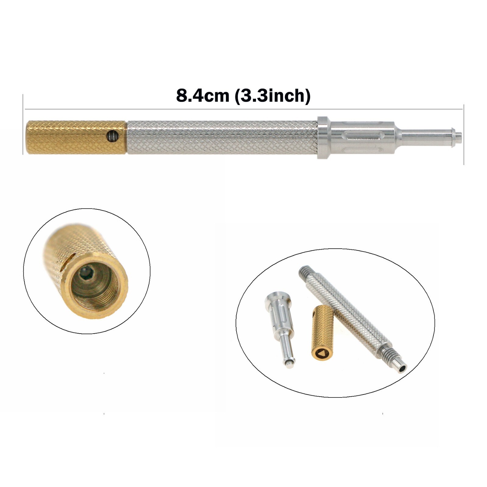 Dental Core Tool Ø3.5mm for BEGO, Zimmer, MIS, Cortex, Adin Attachment Abutments