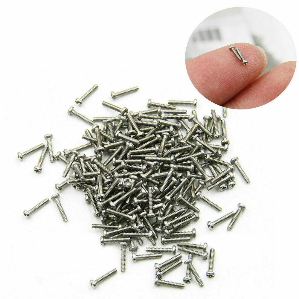 NEW M1 M1.2 M1.4 M1.6 Stainless Steel Cross Pan Head Electronic Small Screw Bolt