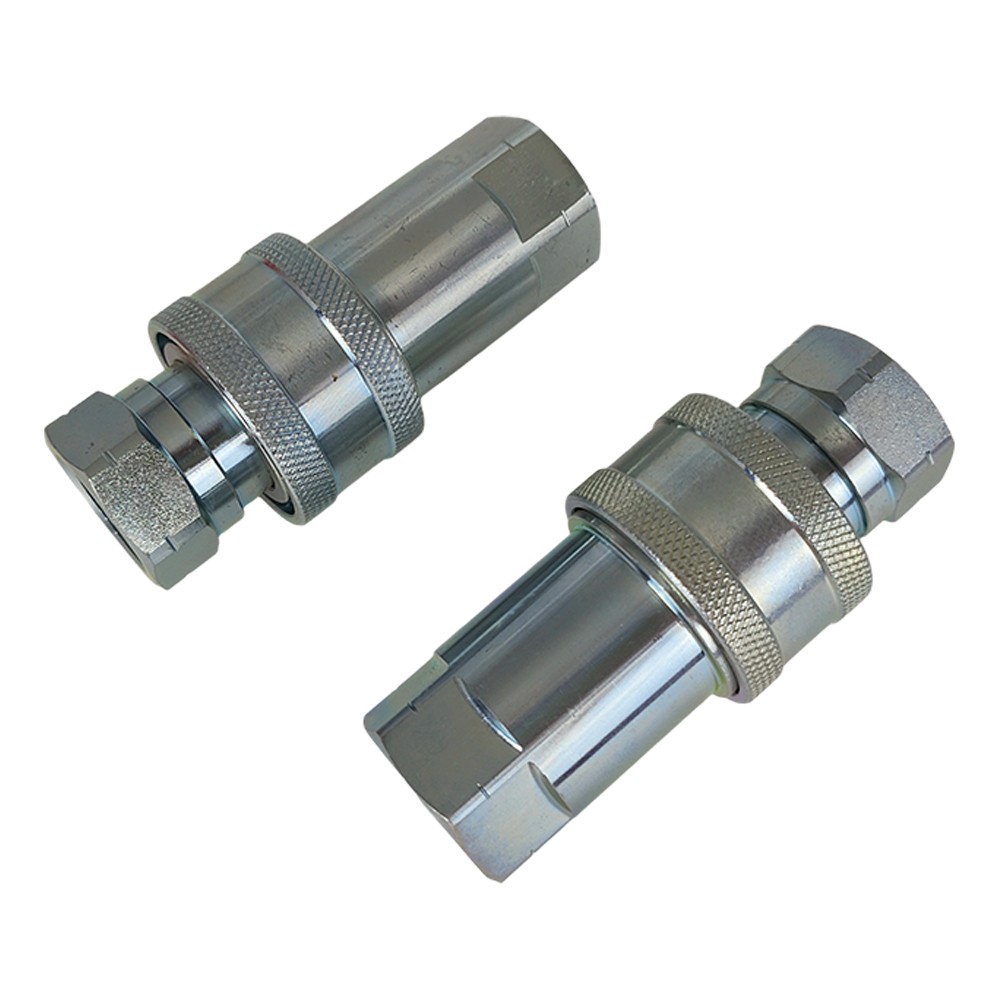 2 Sets 1/2″ Ag Poppet For Pioneer Style Hydraulic Quick Connect Couplers