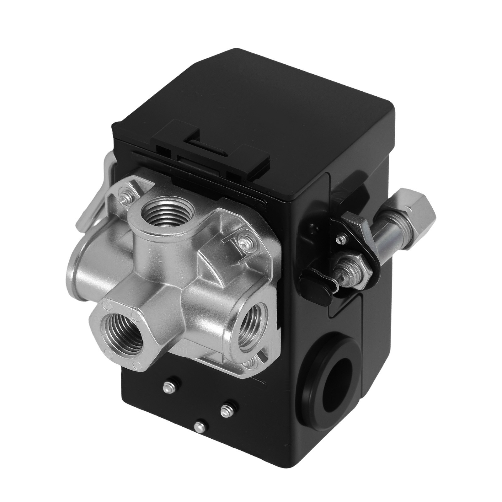 Air Pressure Control Switch For LF10-4H 95-125 PSI ABS Copper Durable Steel