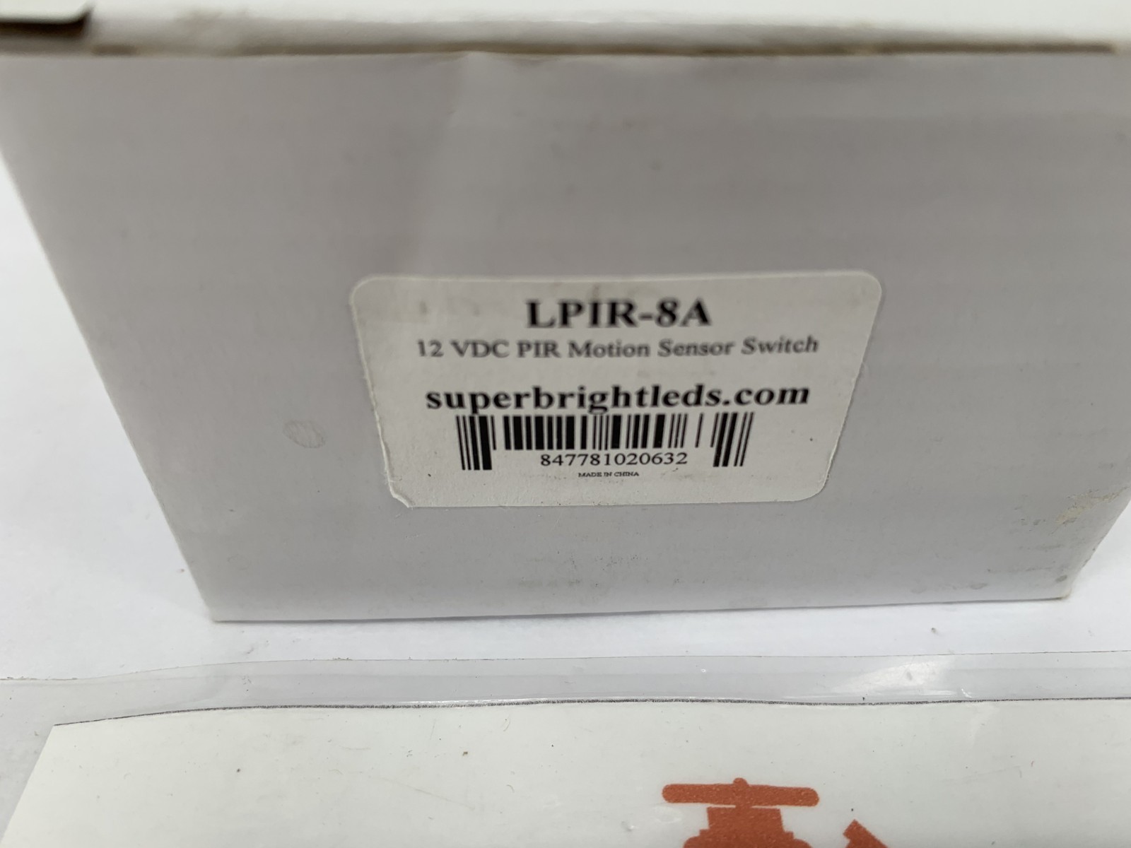 LP1R-8A 12VDC Passive Infrared (PIR) Motion Sensor Switch DC12-24VAC 8A Load