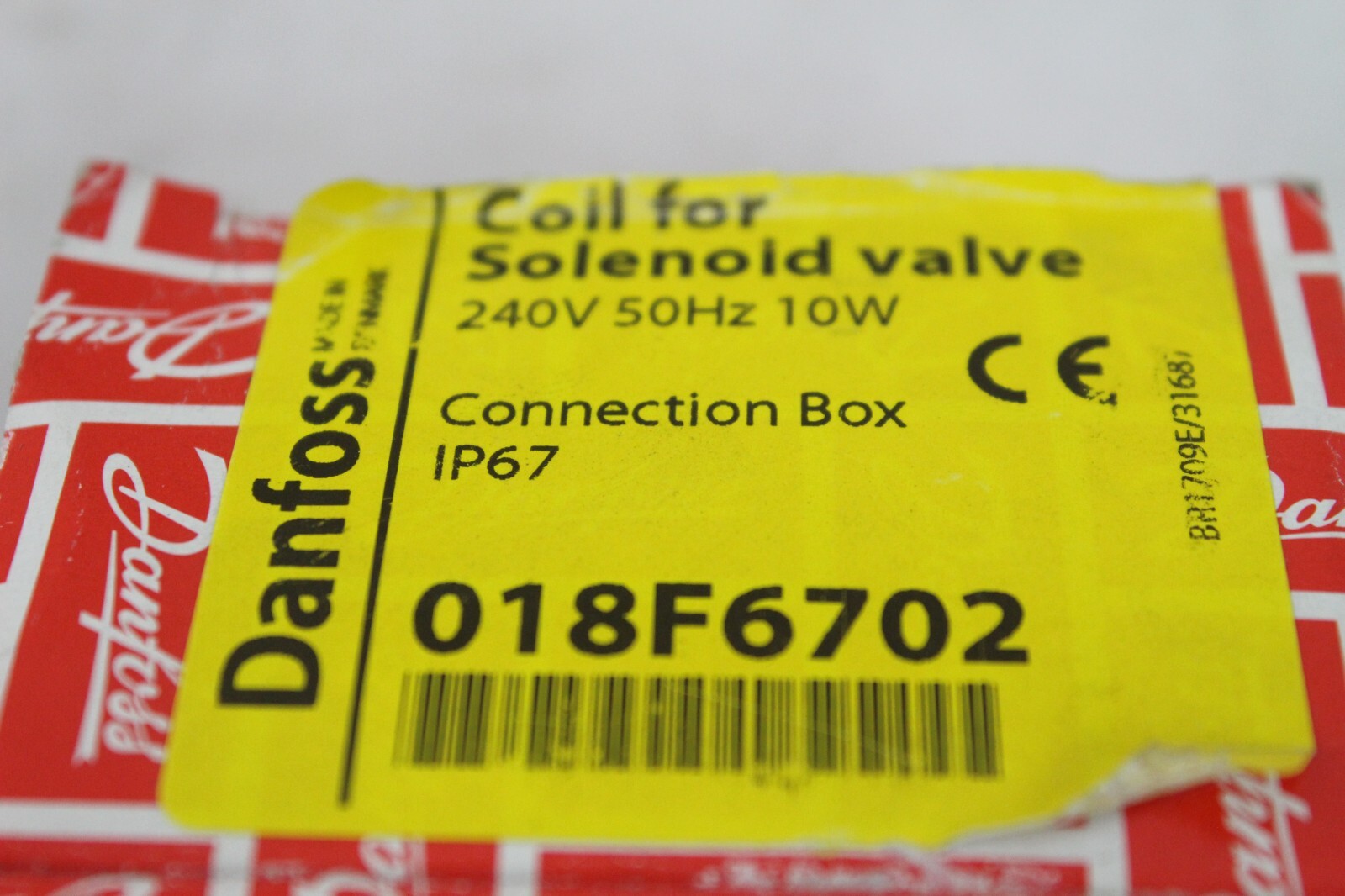 New NIB Danfoss 018F6702 018F6177 Coil Solenoid Valve Denmark Connection Box