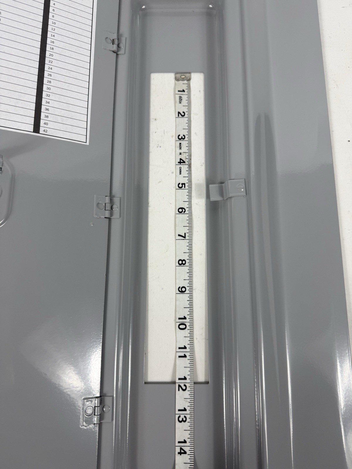 Pushmatic ITE Gould Siemens Circuit Breaker Panel Cover Dead front Cover / Door.