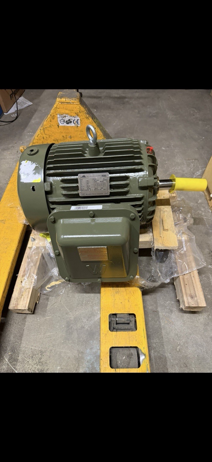 Worldwide Electric Motor 254t 3ph 15hp 1770 rpm 230/460v-ac Explosion Proof
