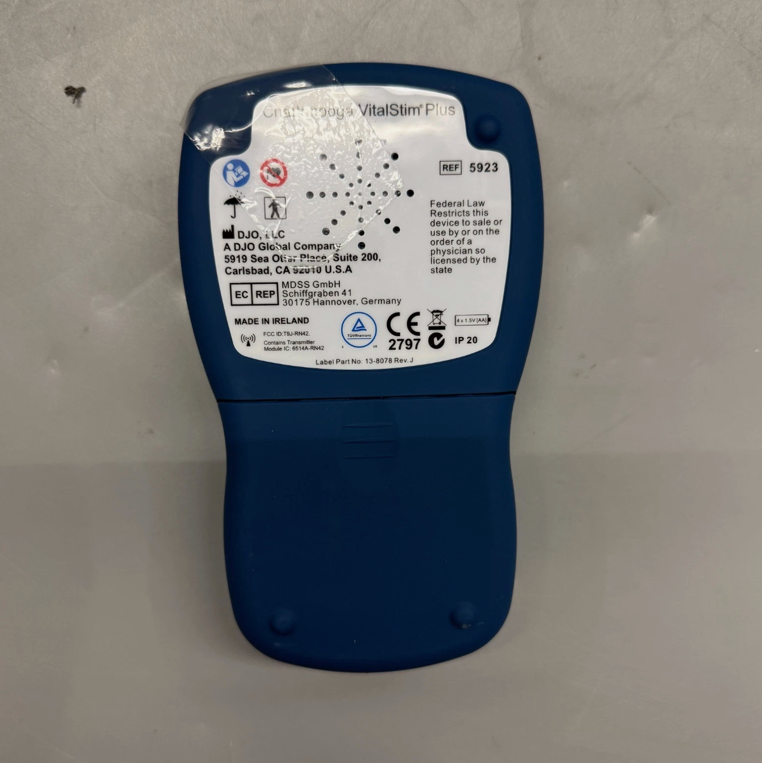 NEW CHATTANOOGA VITALSTIM PLUS ELECTROTHERAPY AND SEMG BIOFEEDBACK SYSTEM 5923-3