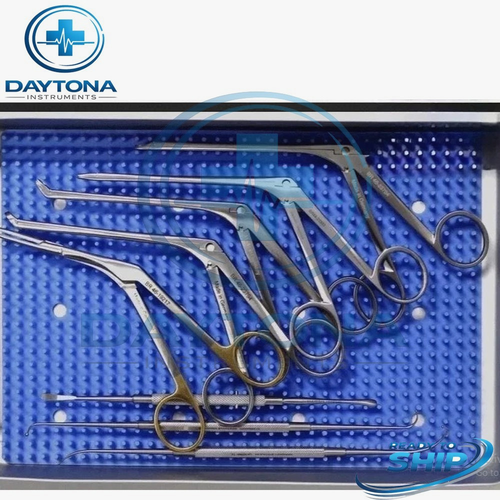 Assorted Minor Endoscopic Fess ENT Sinus Plastic Surgery Instruments Set of 8 Ps