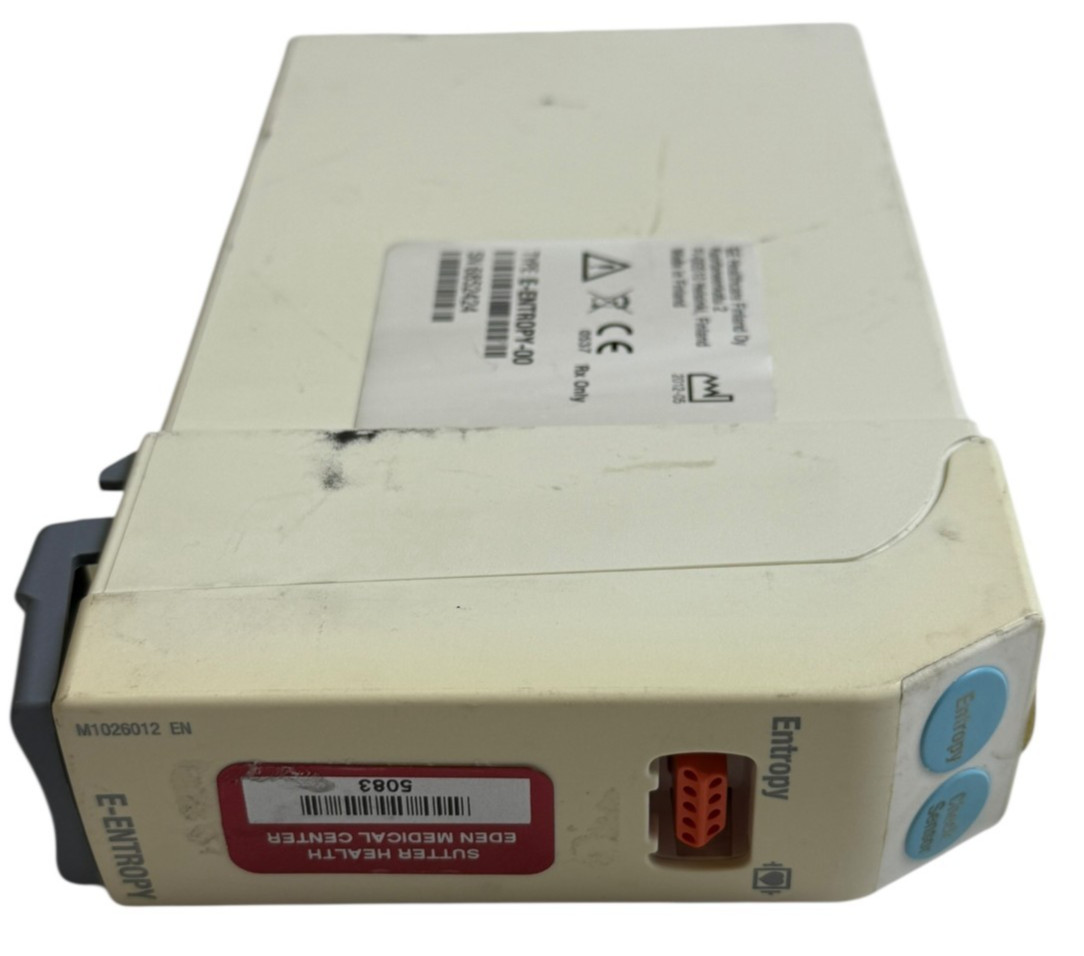 GE E-Entropy Module Type E-Entropy-00 Patient Monitor Module MADE IN FINLAND