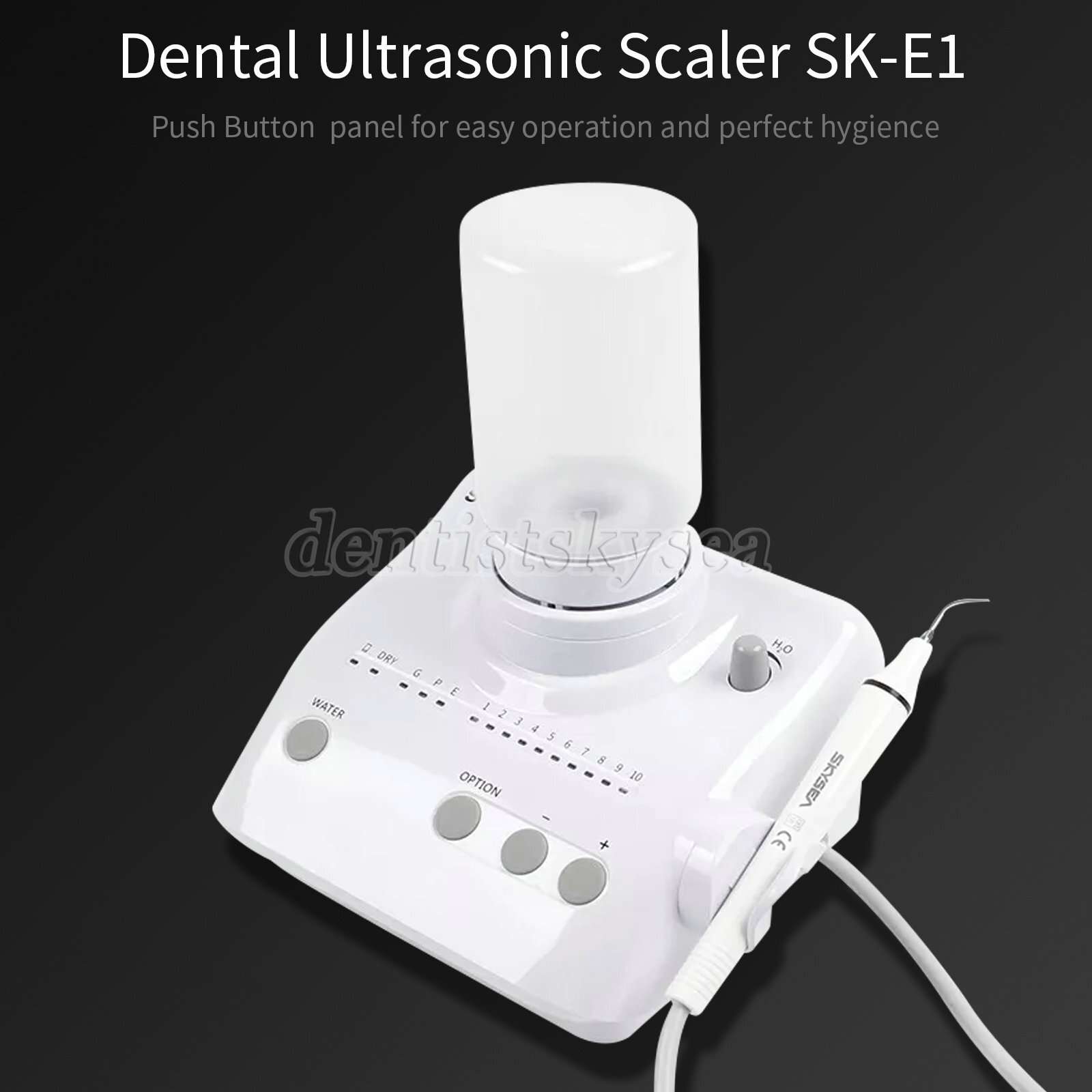 Dental LED/NO-LED Ultrasonic Scaler 2*Bottles Handpiece Fit EMS WOODPECKER NEW