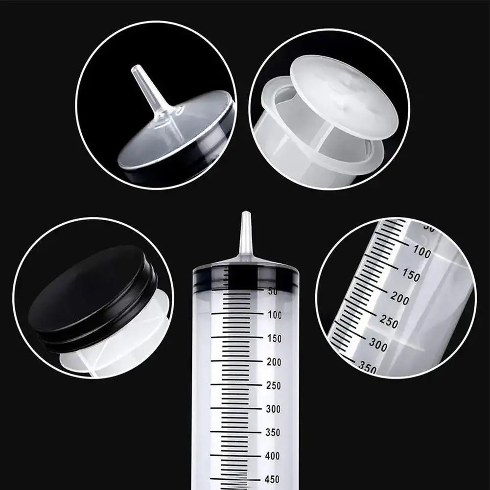 Large Capacity Syringe (100ml / 300ml Options) – Reusable Plastic Pump