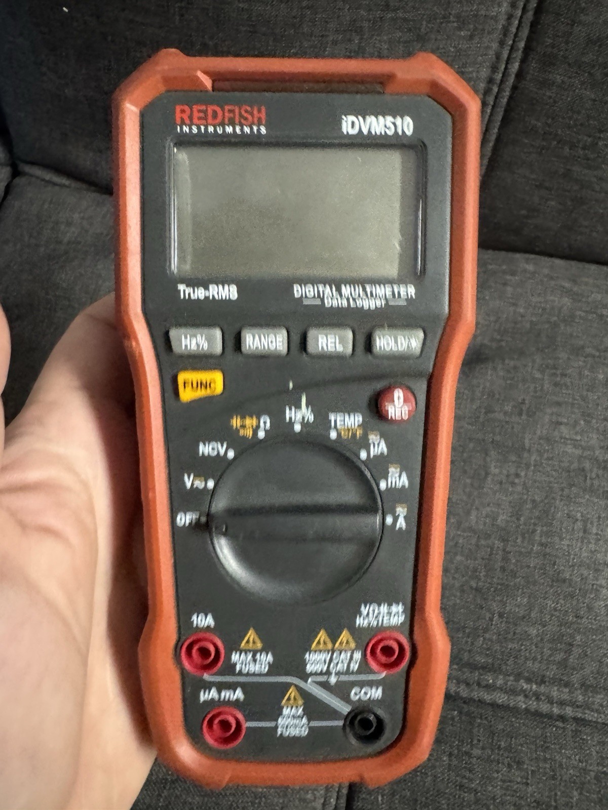 Redfish iDVM510 Multimeter Digital Multimeter True-RMS CAT IV 600V Data Logger